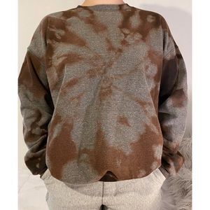 Black Tie Dye Sweatshirt
